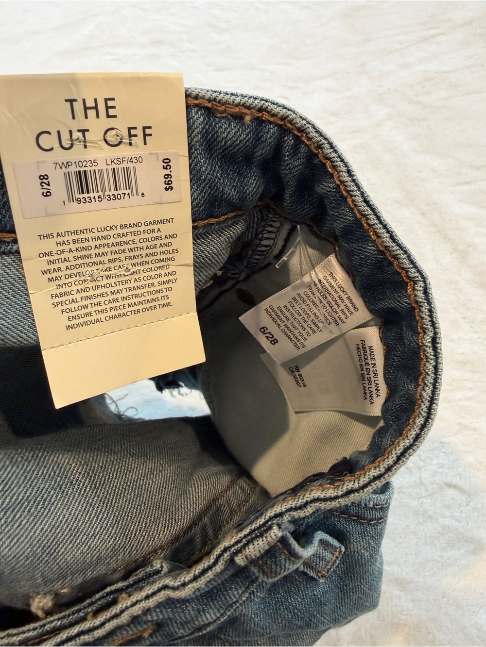 Lucky Brand The Cut Off Shorts - Picture 4 of 4